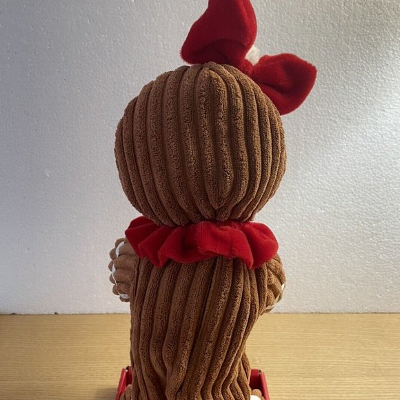 Merry Brite Gingerbread Girl Plush Dancing Singing Animated Dan Dee New Works! - Picture 3 of 8